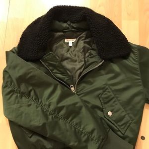 Silence and noise bomber jacket